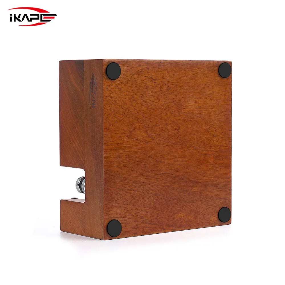 Ikape - Organisateur d'accessoires à café en Bois sans knock box