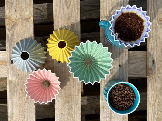 Origami - Ensemble dripper, support et 100 filtres