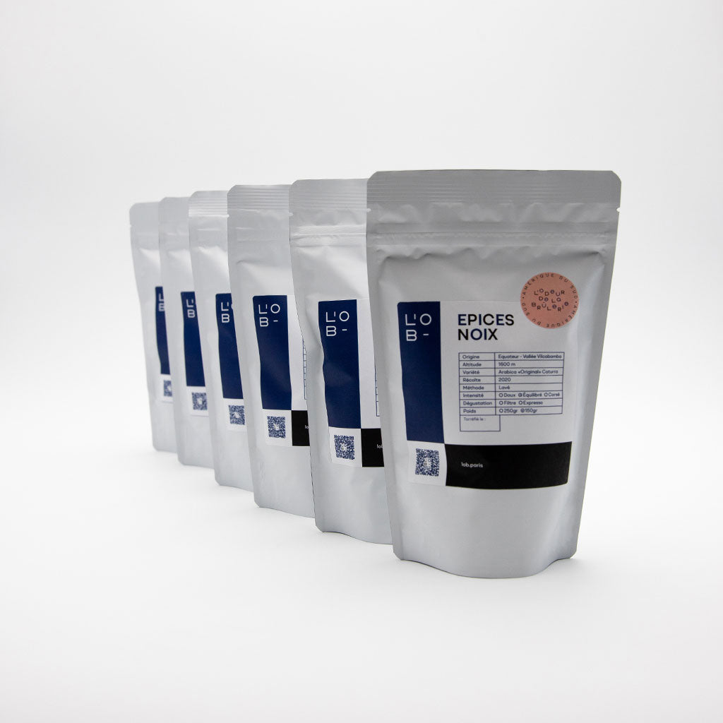 L'Odeur de la Brûlerie - LOB - Café - Coffret dégustation