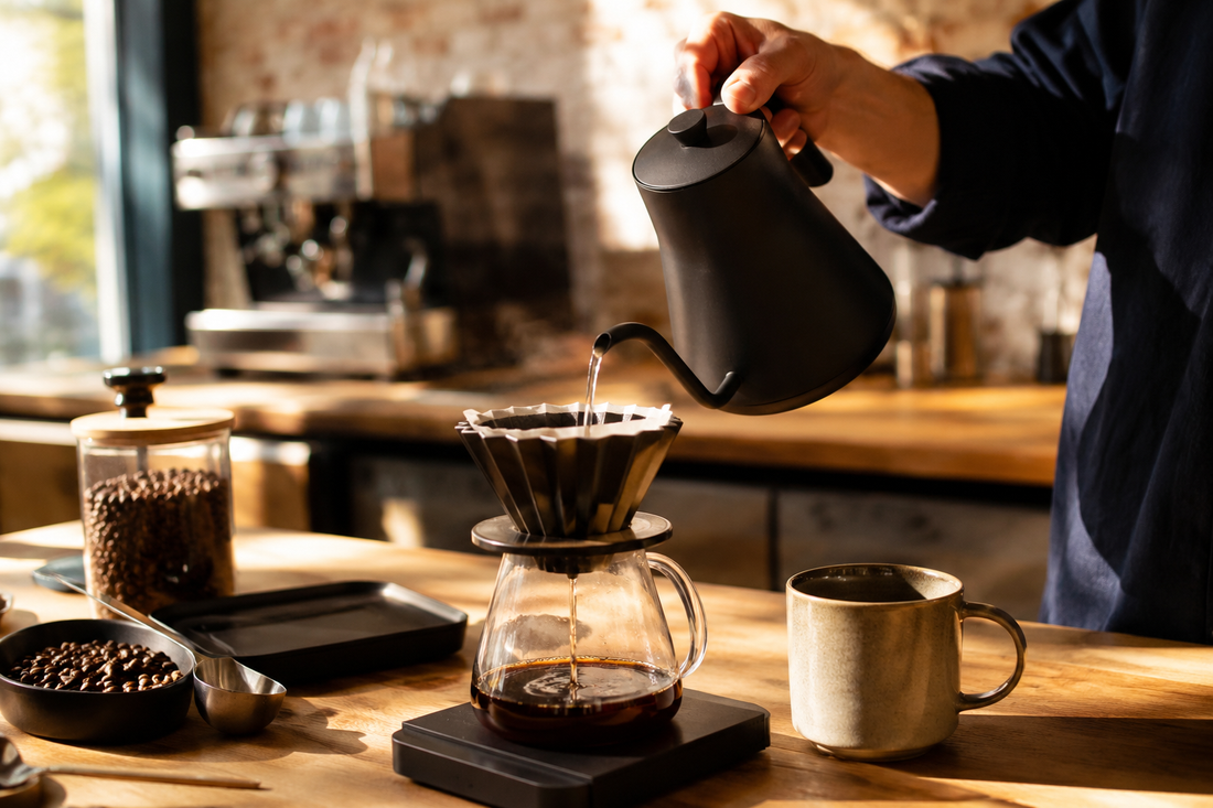 Pourquoi une bonne bouilloire café change complètement votre extraction ?