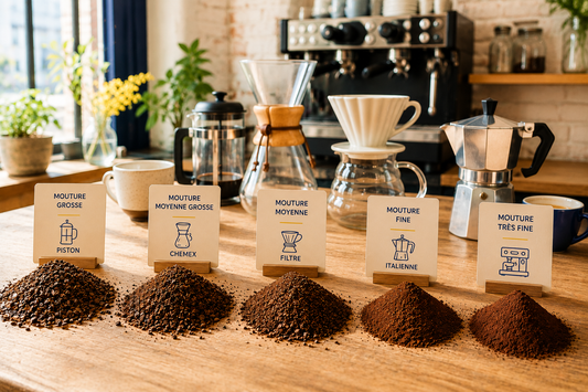 Café moulu : comment choisir sa mouture selon sa méthode de préparation ?