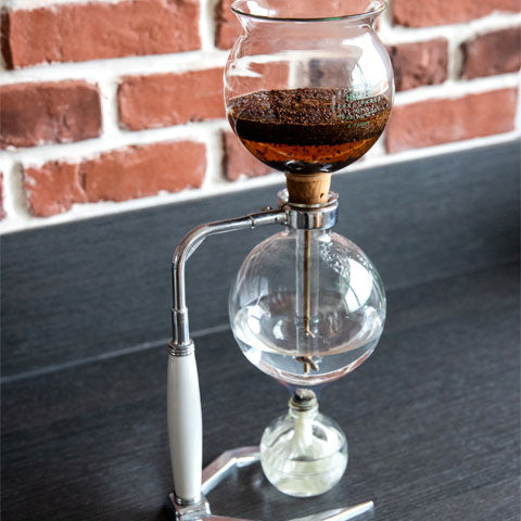 L'Odeur de la Brûlerie - LOB - Syphon à café avec fond de briques