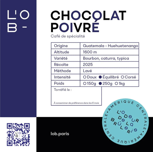 Chocolat Poivré