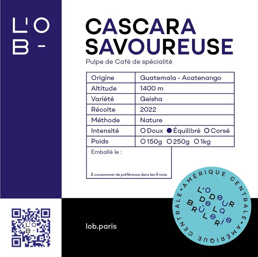 Cascara savoureuse