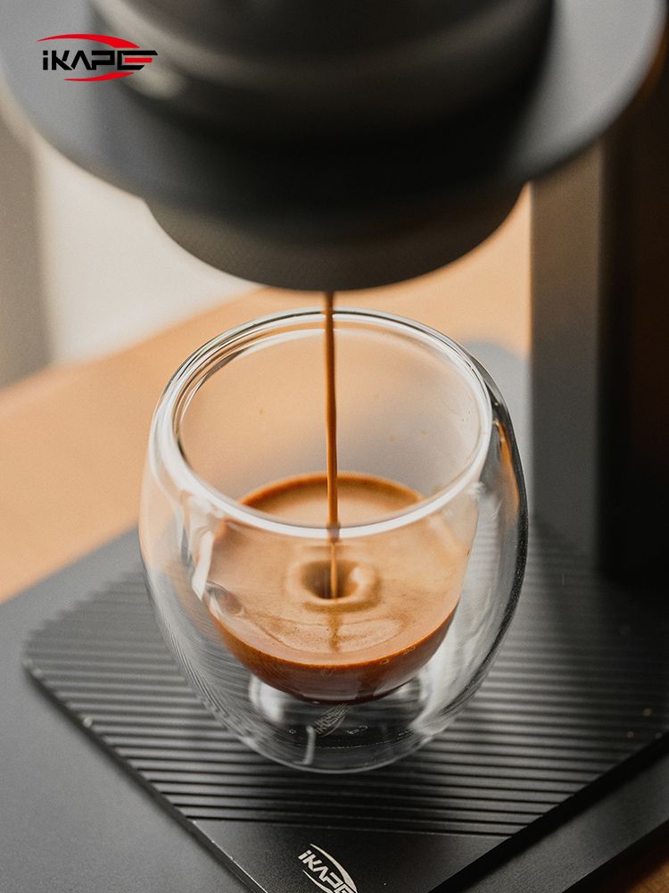 Ikape - Espresso portable chauffante avec panier sans fond de 58 mm - KAPO K2 pro