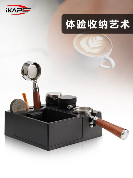 Ikape - Organisateur d'accessoires à café en ABS