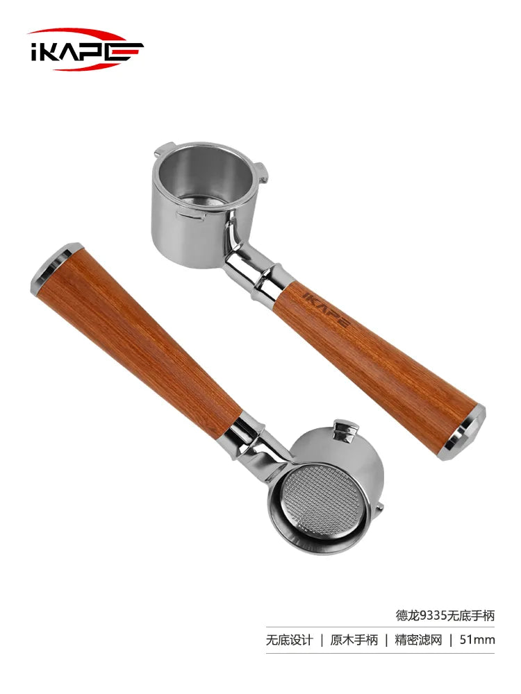 Ikape - Porte-filtre sans fond en bois