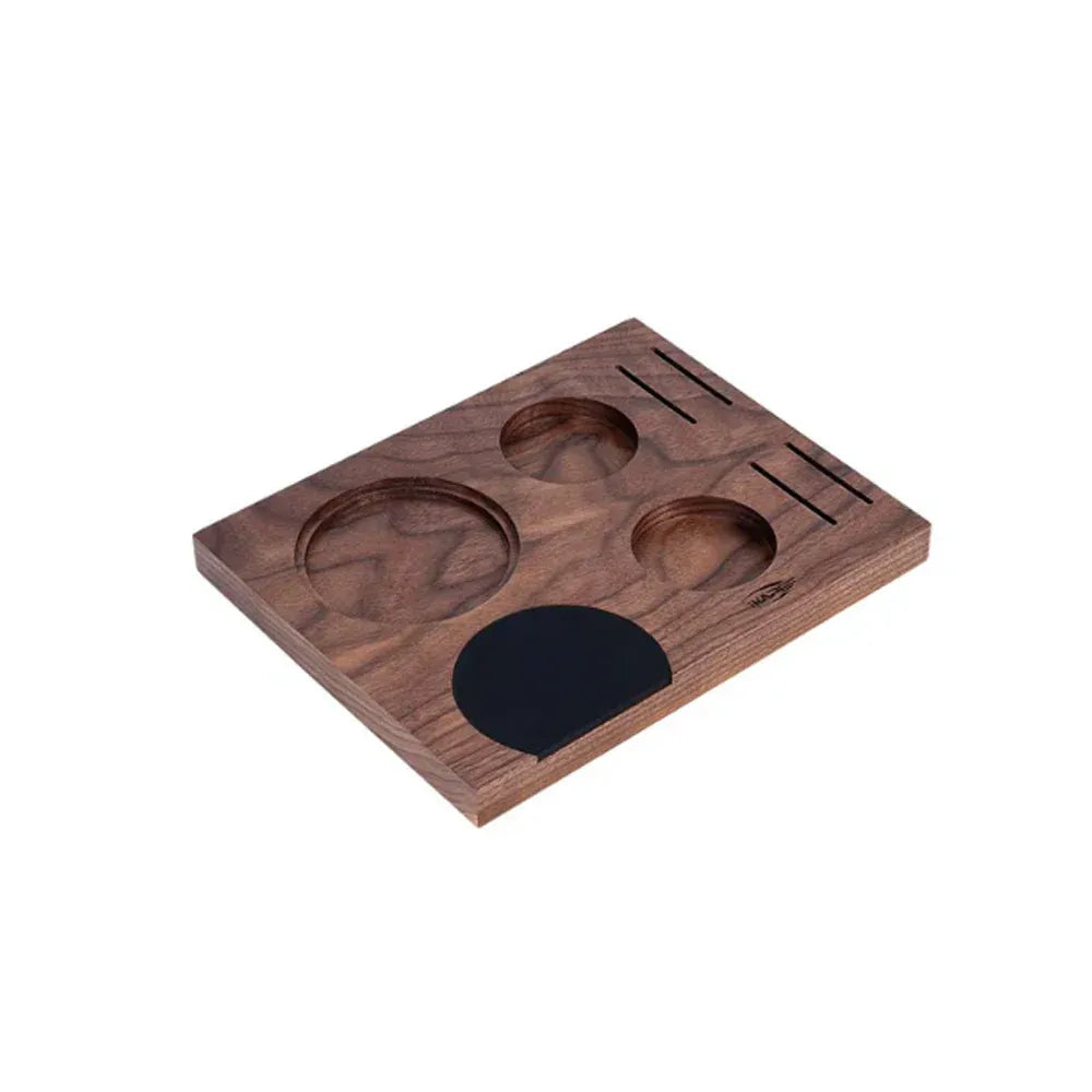 Ikape - Organisateur d'accessoires à café en Bois fine
