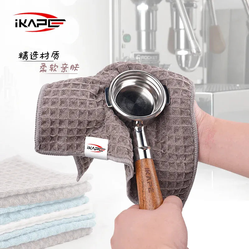Ikape - Torchon microfibre pour bar à espresso