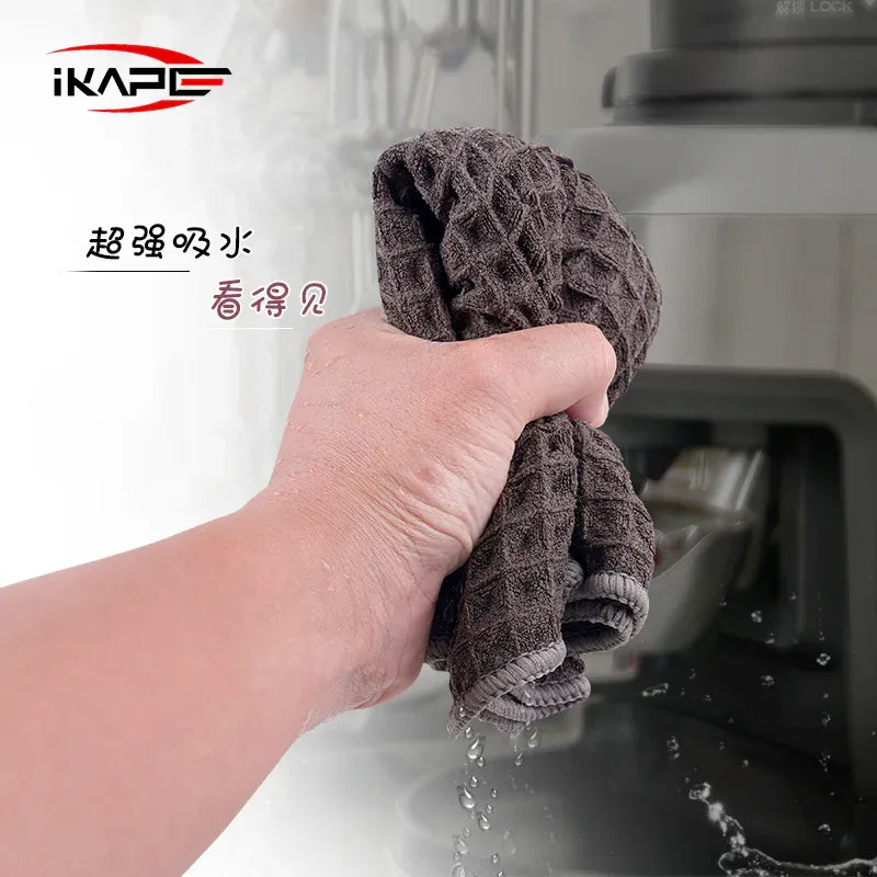 Ikape - Torchon microfibre pour bar à espresso
