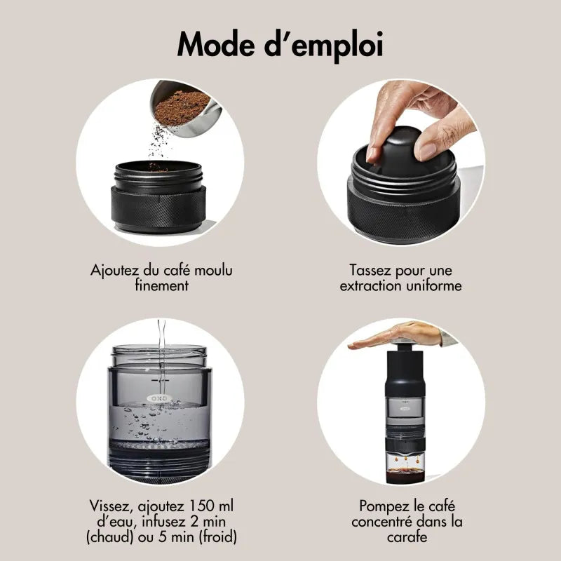 Oxo - Cafetière nomade