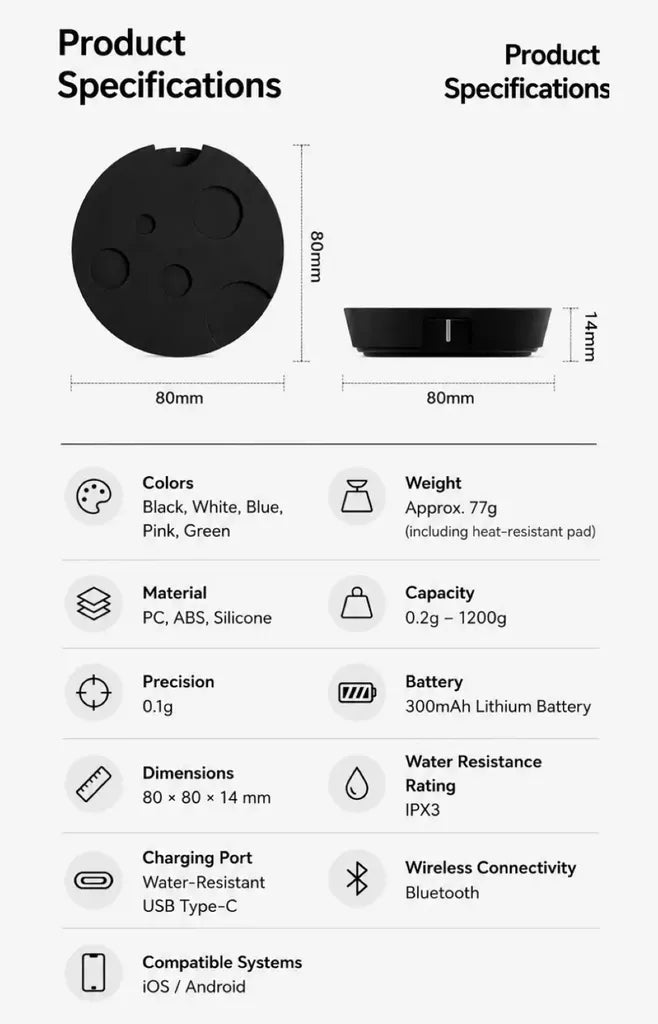 Timemore - Balance Black Mirror Dot