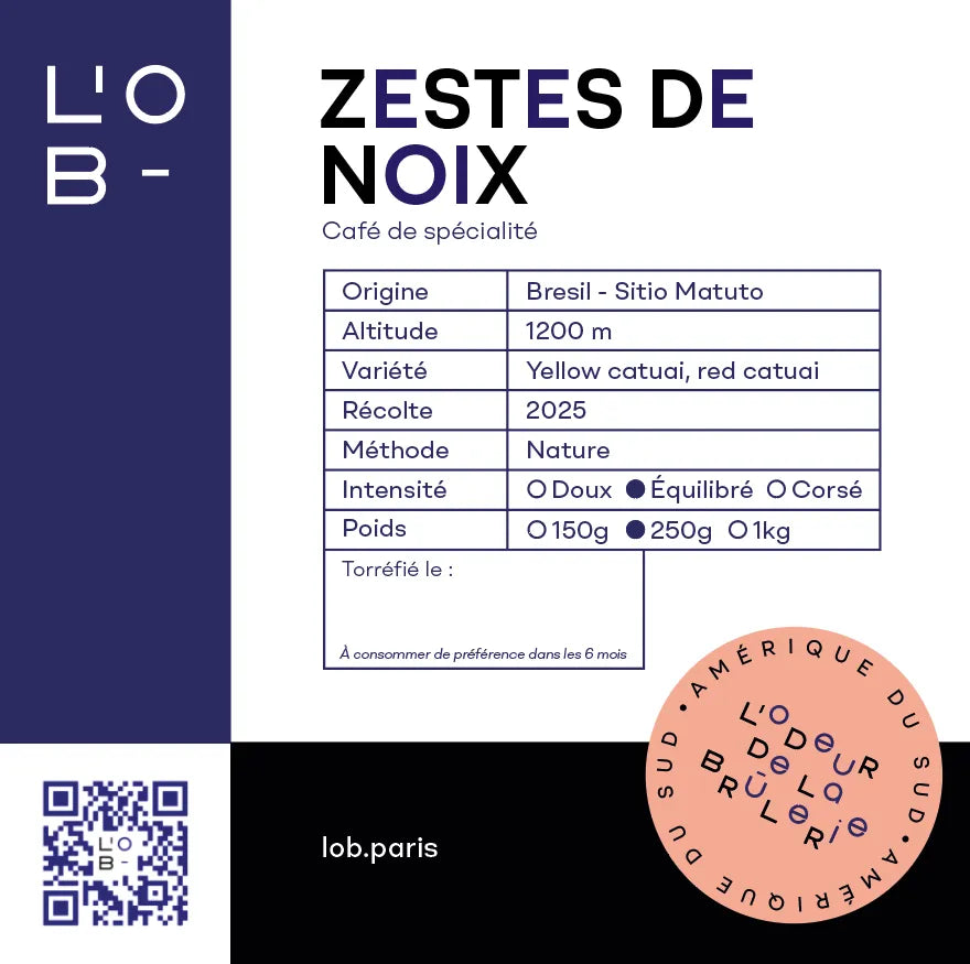 Zestes de Noix